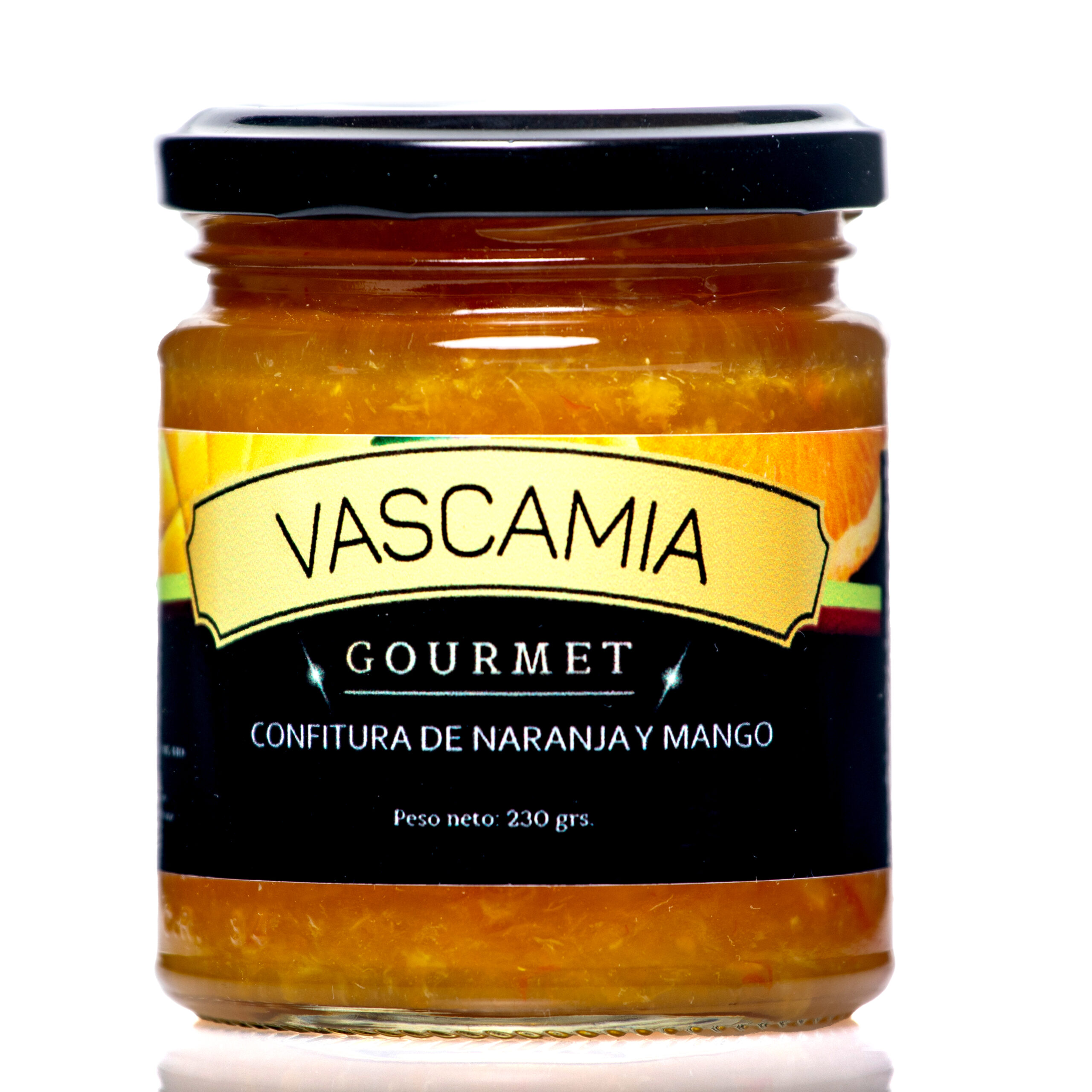 Confitura de naranja y mango